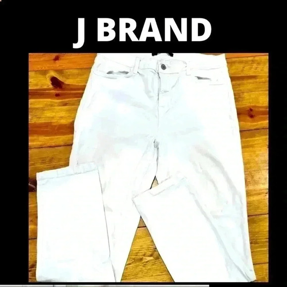 J Brand White Denim jeans spring- summer casual - Picture 1 of 7